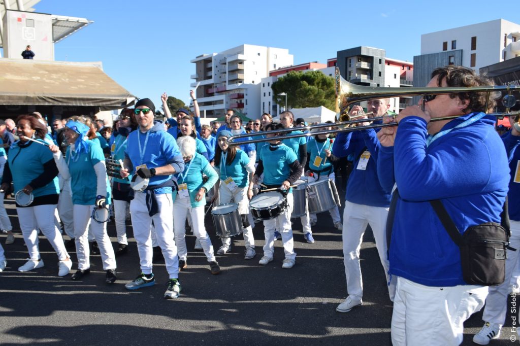 batucada penas montpellier stade rugby